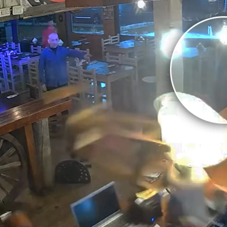 “Relatos Salvajes” en El Calafate: un hombre apuntó a un comerciante con una carabina y provocó destrozos