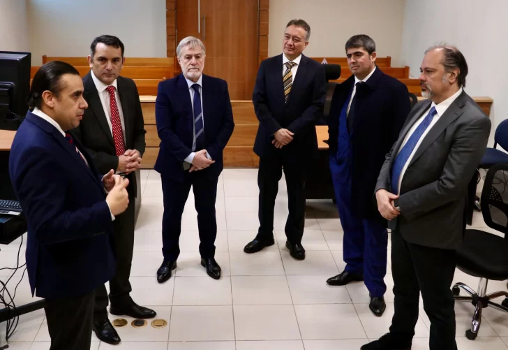 Los funcionarios judiciales de Chile destacaron la visita de sus pares argentinos. FOTO: PODER JUDICAL DE CHILE Los funcionarios judiciales de Chile destacaron la visita de sus pares argentinos. FOTO: PODER JUDICAL DE CHILE