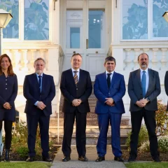 Claudio Vázquez y Julio Zárate junto a otros jueces argentinos visitaron Punta Arenas