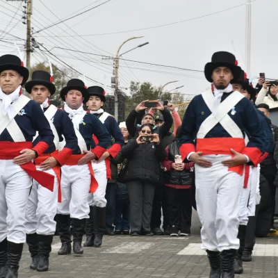Fotogalería: así se vivió el acto y desfile del 25 de Mayo en Río Gallegos