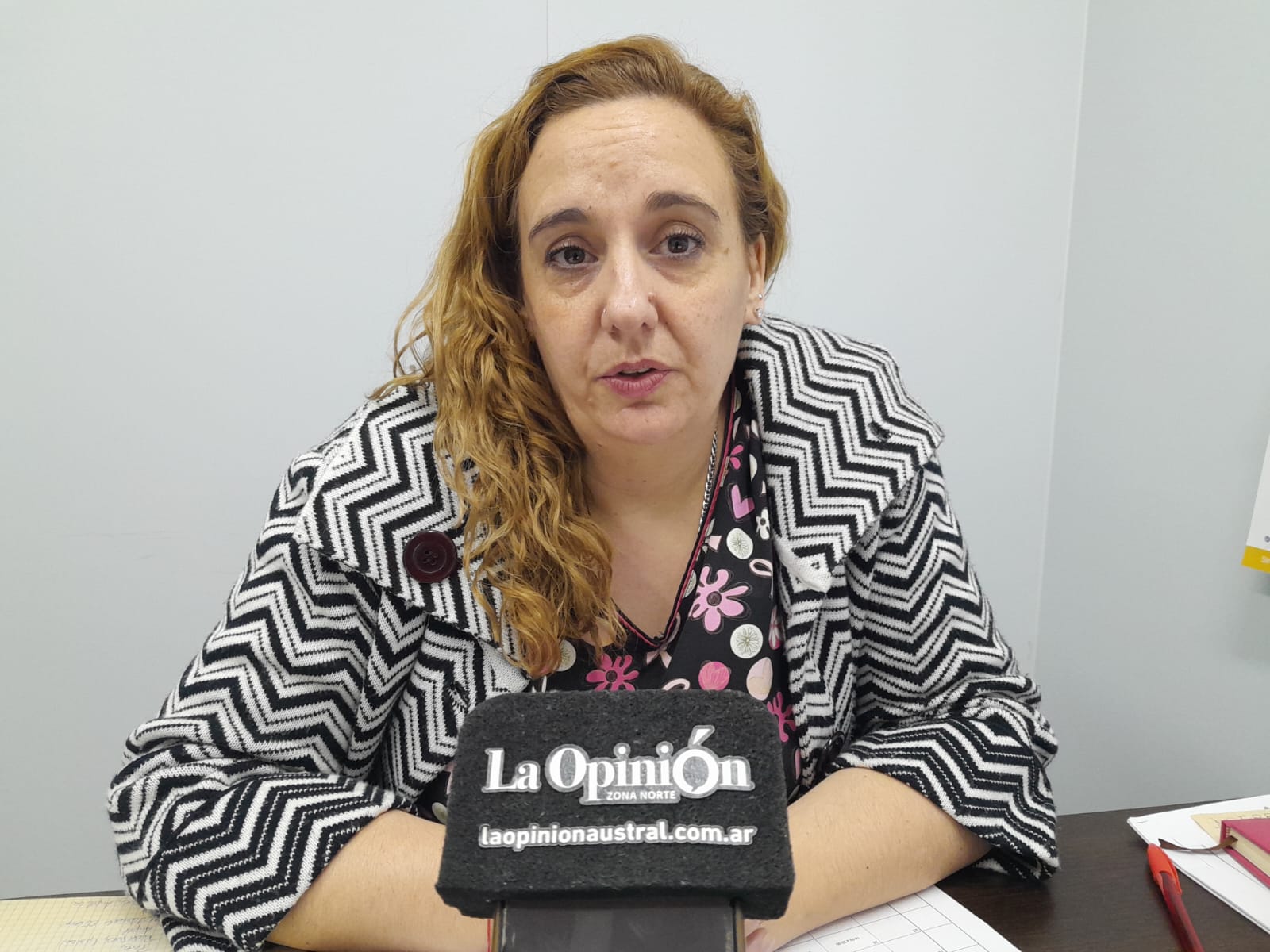  directora del Centro Modular Sanitario de Caleta Olivia, Licenciada Graciela Rudkin