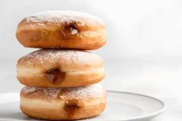 Receta de donas caseras rellenas con dulce de leche