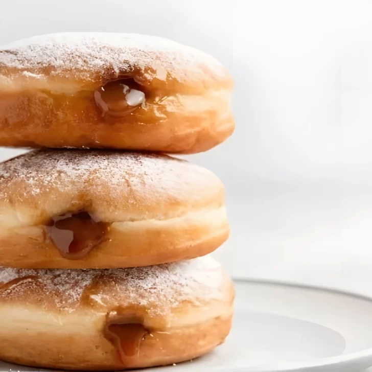Receta de donas caseras rellenas con dulce de leche