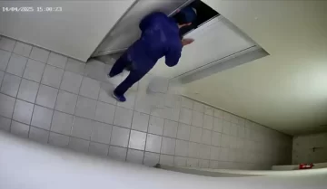 En Río Gallegos: un hombre simuló ser trabajador del natatorio y robó elementos de limpieza