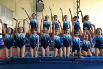 Torneo interno de gimnasia artística en el Hispano Americano