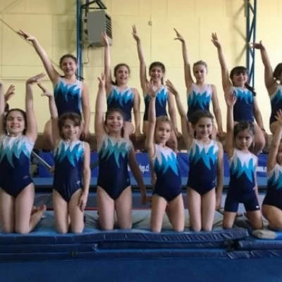 Torneo interno de gimnasia artística en el Hispano Americano