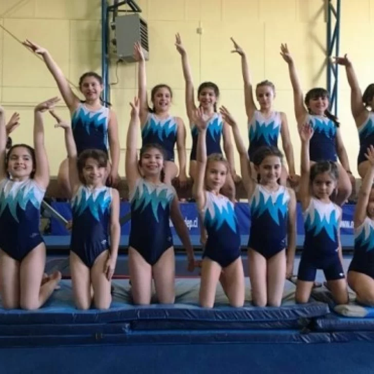 Torneo interno de gimnasia artística en el Hispano Americano