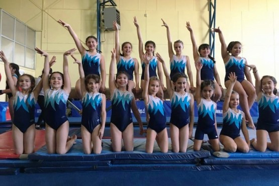 Torneo interno de gimnasia artística en el Hispano Americano