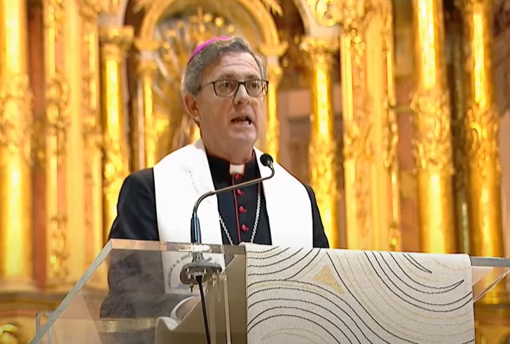 Te Deum del 25 de Mayo: “Basta de arrastrarnos en el barro del odio y la descalificación”, pidió el arzobispo Jorge García Cuerva