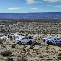Encontraron en el centro de Chubut los restos del globo gigante de la NASA