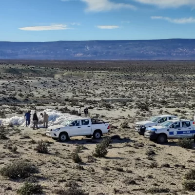 Encontraron en el centro de Chubut los restos del globo gigante de la NASA