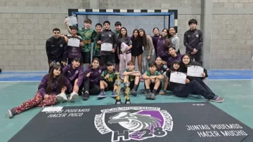 El gimnasio Lucho Fernández ganó el torneo de Handball en San Julián
