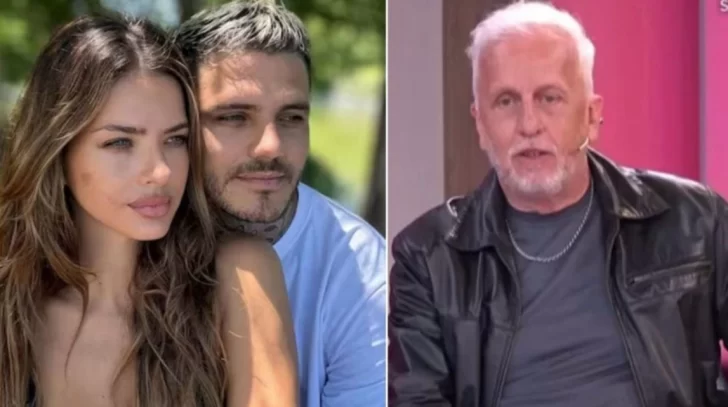 Andrés Nara arremetió contra la China Suárez y Mauro Icardi: “No me gusta…”