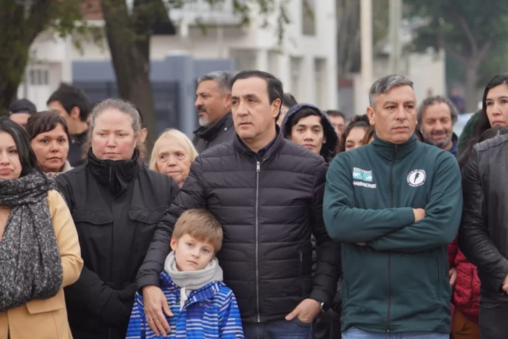 Pablo Grasso inauguró la Rotonda de los Trabajadores Argentinos: &#8220;La única lucha que se pierde es la que se abandona”