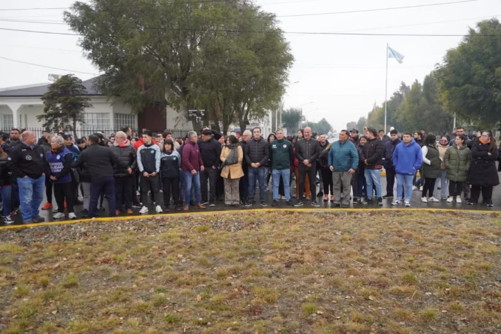 Pablo Grasso inauguró la Rotonda de los Trabajadores Argentinos: “La única lucha que se pierde es la que se abandona”