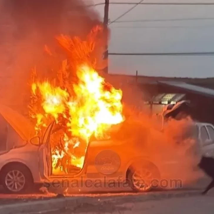 Lavó el auto y se le prendió fuego