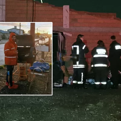 Un incendio destrozó la precaria casa de un vendedor de tortillas en Río Gallegos y piden colaboración
