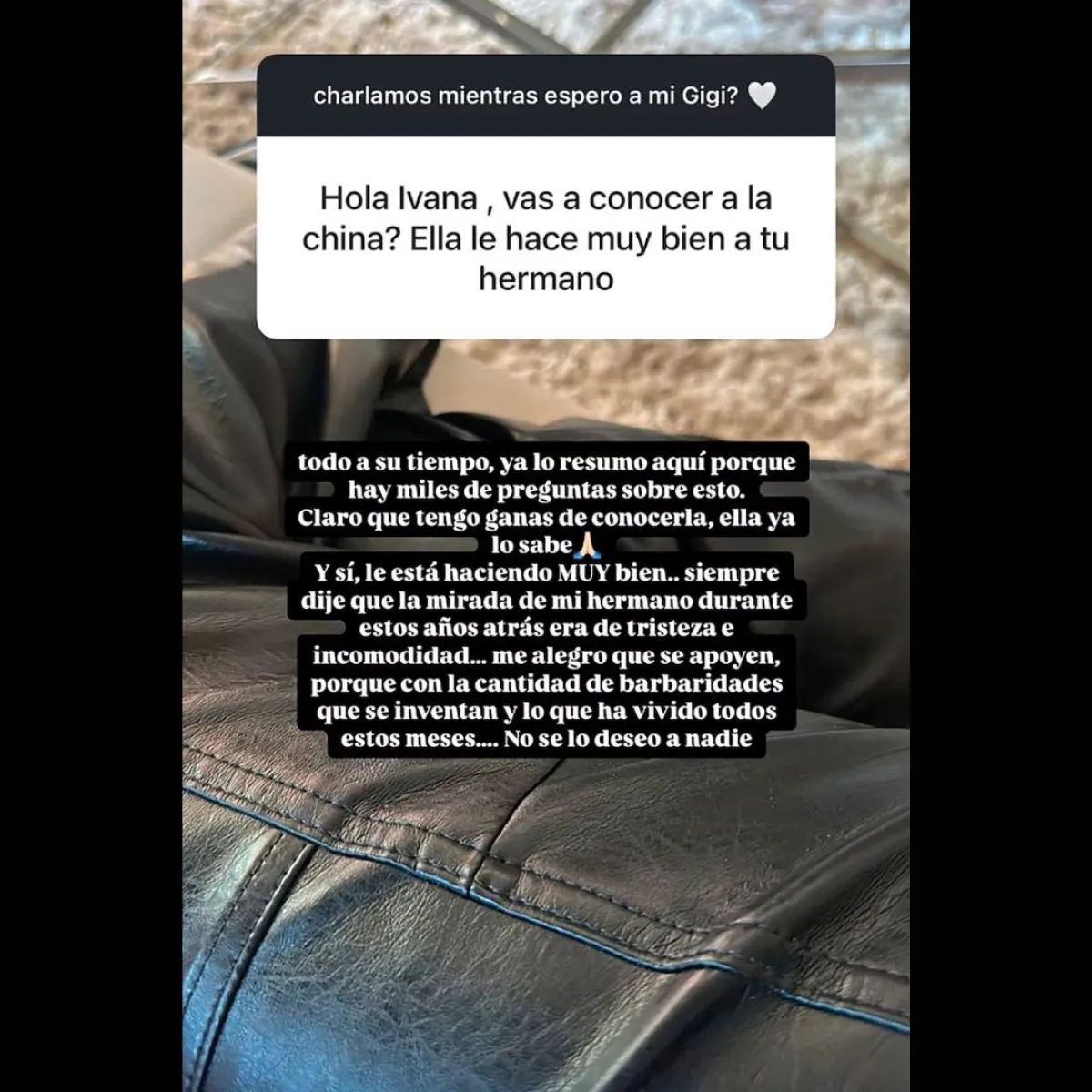 Ivana Icardi le lanzó una picante indirecta a Wanda Nara: &#8220;Tristeza e incomodidad&#8221;