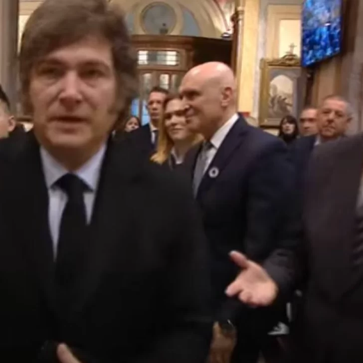 Tedeum del 25 de Mayo: Javier Milei le negó el saludo a Jorge Macri y evitó a Victoria Villarruel