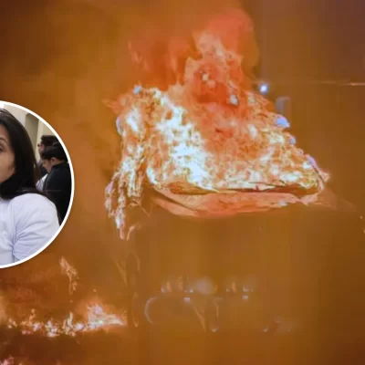 Mataron a su hermana, la acusaron de incendiar un taller mecánico y le prendieron fuego la camioneta