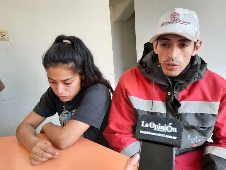Familia de Caleta Olivia quedó en la calle y pide ayuda en forma desesperada