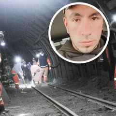 El minero de la ex YCRT Joel Gálvez fue dado de alta luego del accidente en el yacimiento de Río Turbio