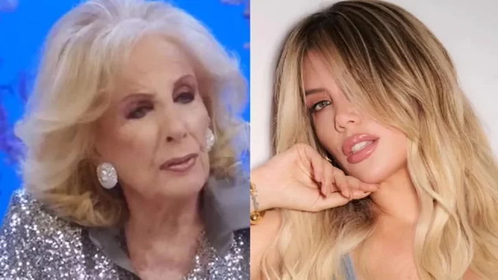 Mirtha Legrand arremetió contra Wanda Nara: “Nunca está”