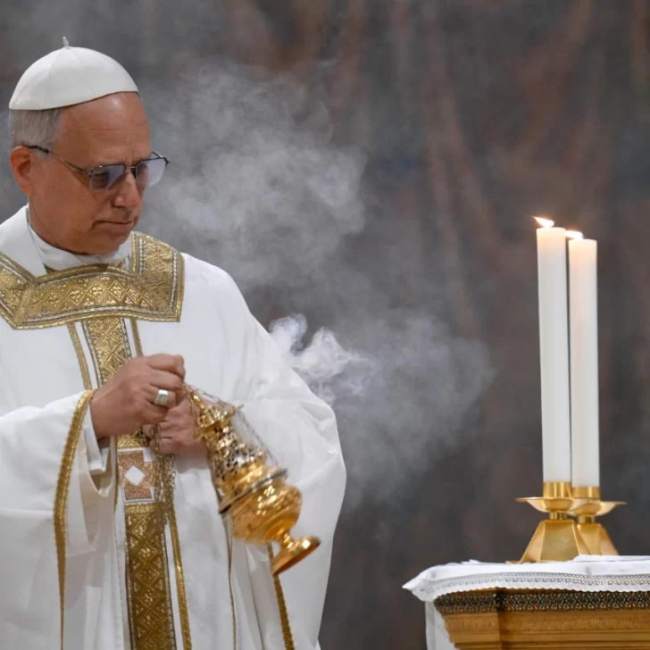 Primera misa de León XIV como Papa: “Me llamaron para llevar una cruz y para ser bendecido con esta misión”