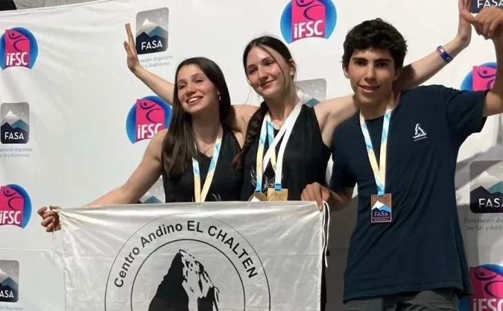 Tres escaladores de El Chalten al mundial de Finlandia