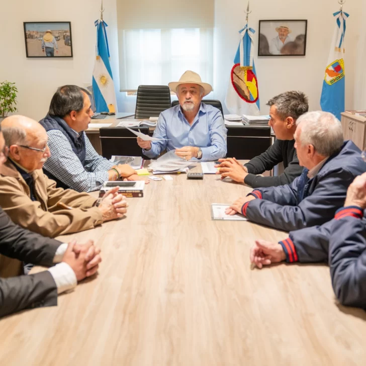 Othar Macharashvili se reunió con la Asociación de Bomberos Voluntarios