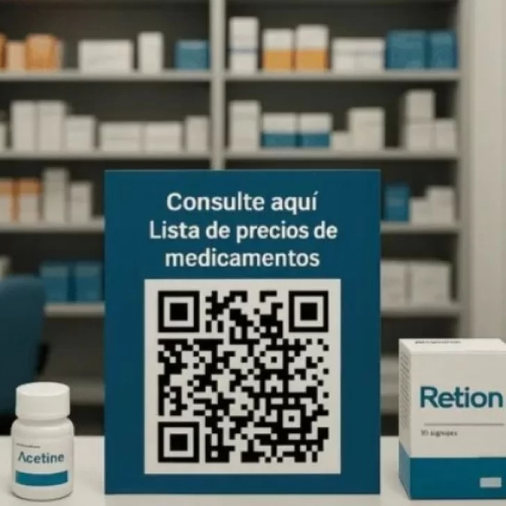 Farmacias: los precios deberán exhibirse a través de un código QR