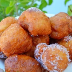 Receta de buñuelos dulces con azúcar en solo 4 pasos
