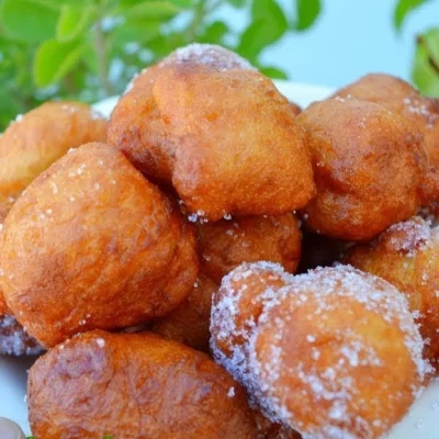 Receta de buñuelos dulces con azúcar en solo 4 pasos