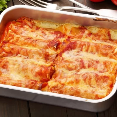Receta de pastas caseras: canelones rellenos de muzarella y jamón