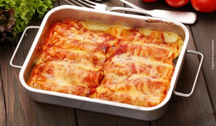 Receta de pastas caseras: canelones rellenos de muzarella y jamón