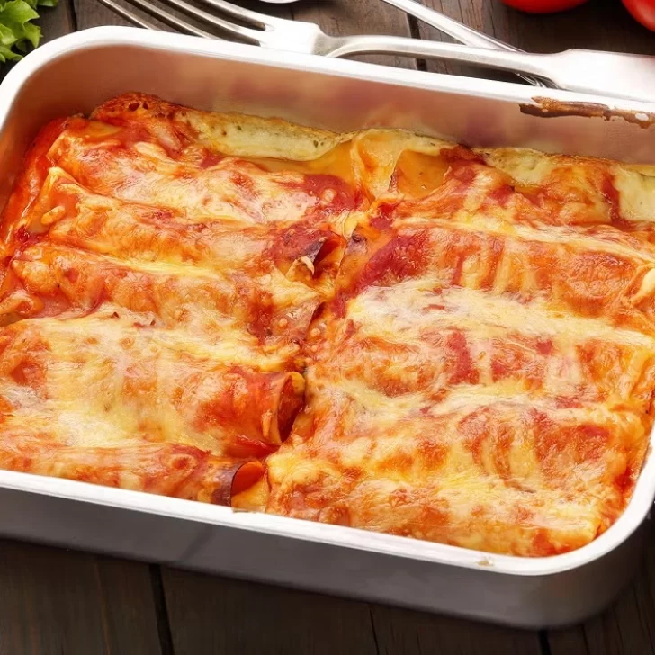 Receta de pastas caseras: canelones rellenos de muzarella y jamón