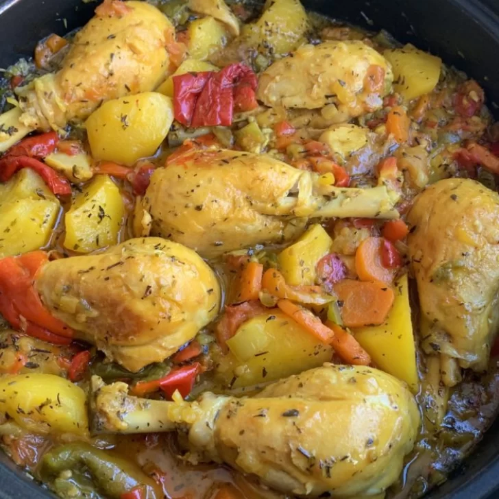 Receta de cazuela de pollo: rápida, fácil y con pocos ingredientes