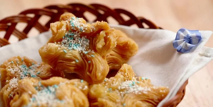 Receta de pastelitos de hojaldre para celebrar el 25 de mayo