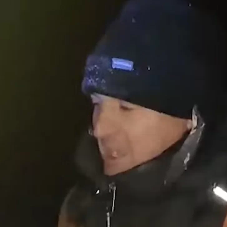 Turista brasileño caminó 25 kilómetros en la nieve tras perderse en la Ruta 40