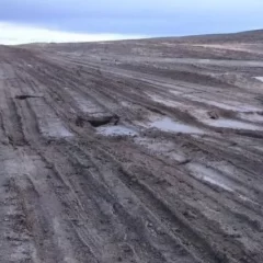 Restringen la circulación para todo tipo de vehículos en una ruta de Santa Cruz