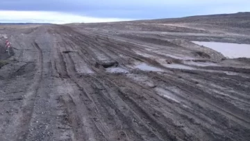 Restringen la circulación para todo tipo de vehículos en una ruta de Santa Cruz