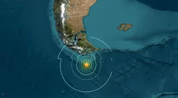 Fuerte sismo de 6.0 sacudió la Región de Magallanes en Chile