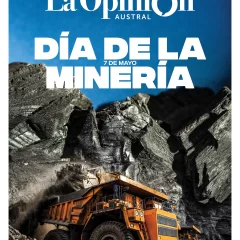 Tapa Especial de La Opinión Austral: Día de la Minería