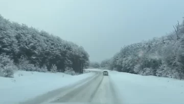 Video. Intensa nevada complica el tránsito en la Ruta 3 en Tierra del Fuego: Así se encuentra el tramo Tolhuin – Ushuaia