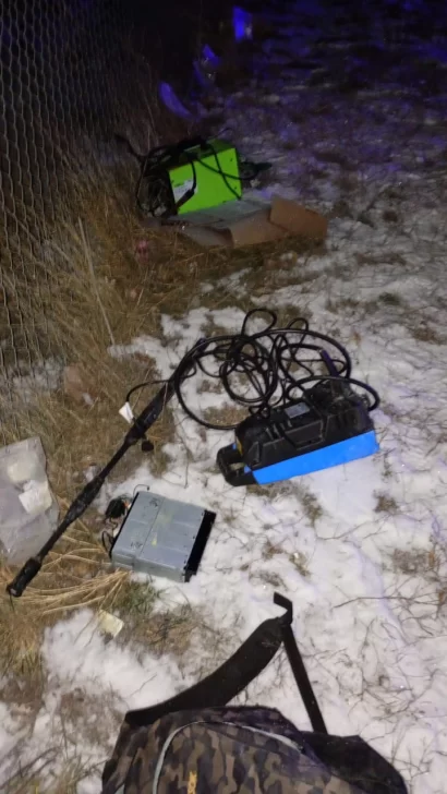 Inseguridad en Río Gallegos: se apoderaron de herramientas y los detuvieron momentos después