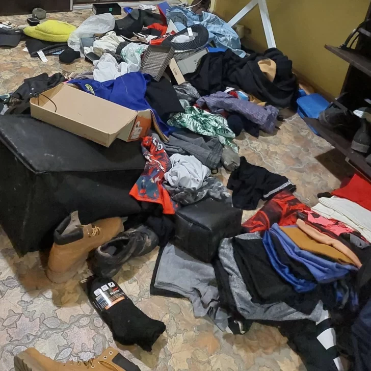 Denunció que un ladrón entró a robar a su casa y el ladrón se cambió de ropa: “A estos hay que mandarlos al frente”