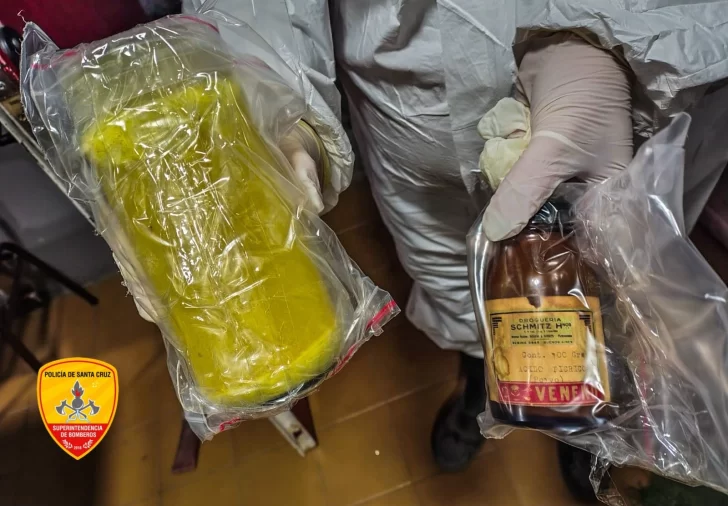 En Río Gallegos: compró un botiquín antiguo y encontró un frasco de veneno