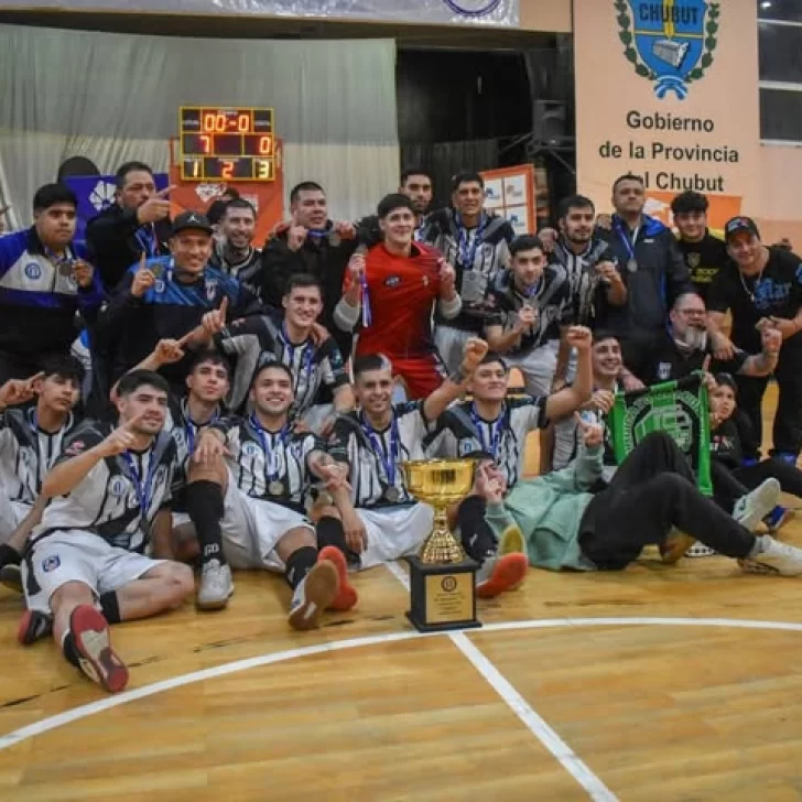 Caleta Olivia campeón del torneo de selecciones de futsal en Trevelin