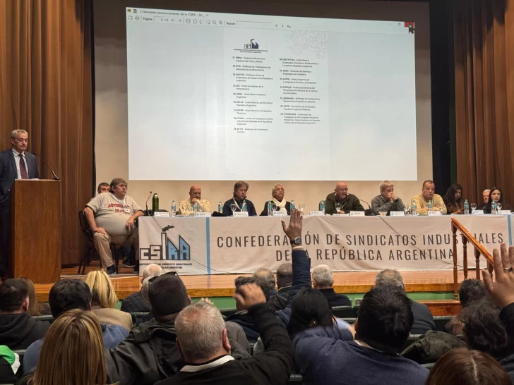 Sindicatos industriales denunciaron que en “Argentina hay colapso productivo”
