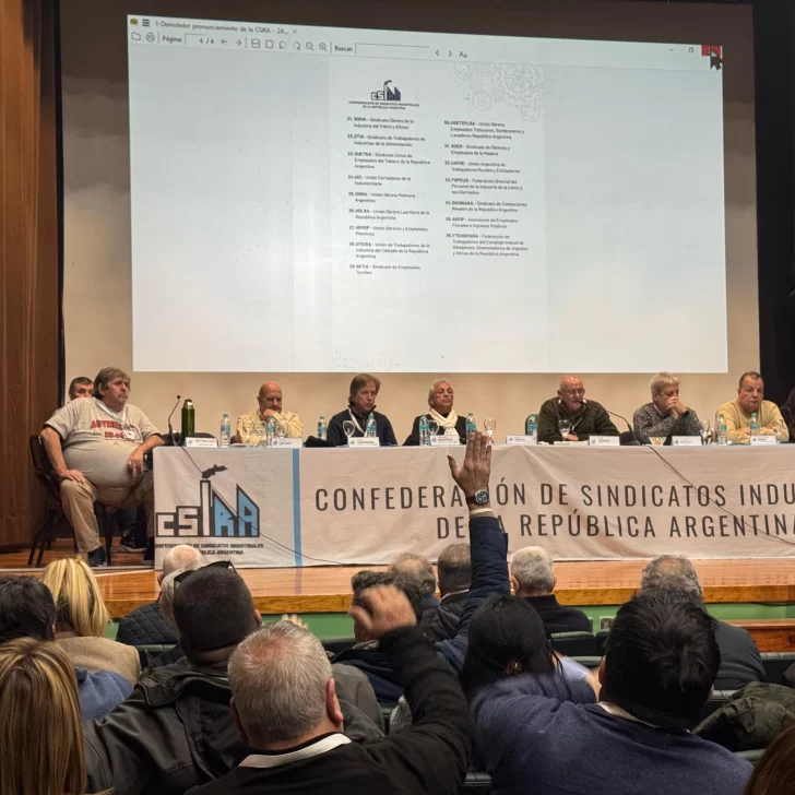 Sindicatos industriales denunciaron que en “Argentina hay colapso productivo” Sindicatos industriales denunciaron que en “Argentina hay colapso productivo”